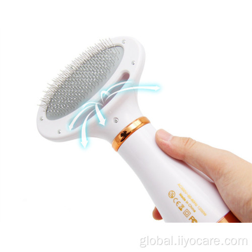 Summer Waist Clip Fan Pet Hair Dryer 2-Temperature Electric Hot Air Comb Factory